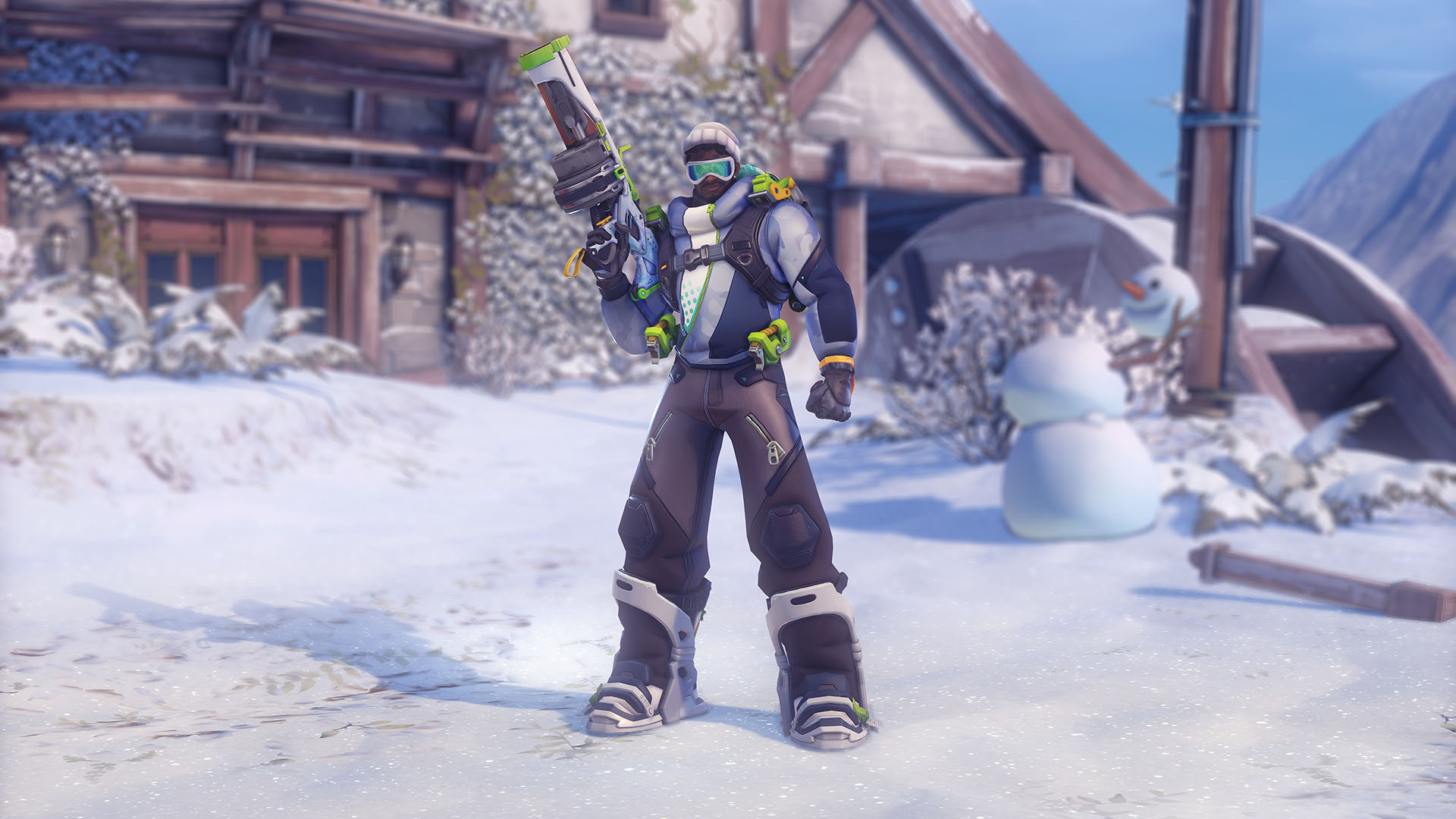 Snowboarder Baptiste, Overwatch winter wonderland 2021