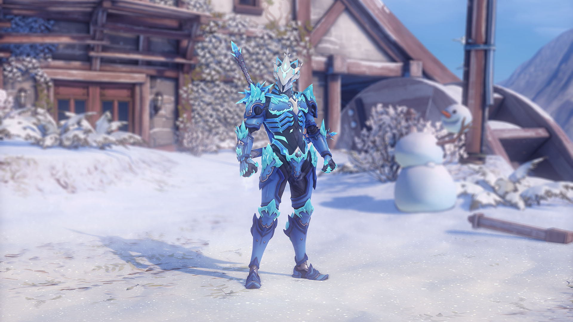 Ice Wraith Genji, Overwatch winter wonderland 2021