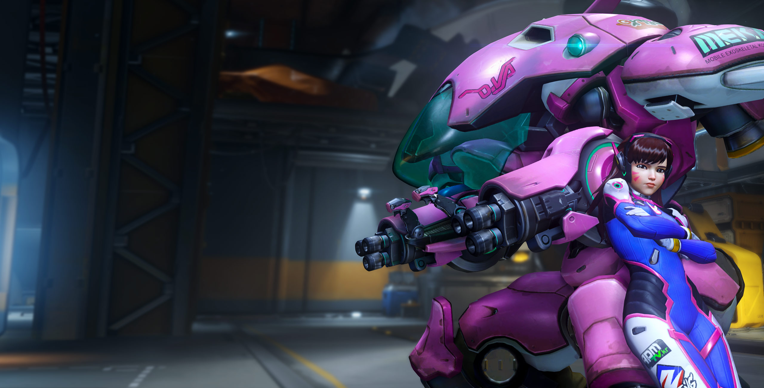 Overwatch] D.Va (Render) by PopokuPinguPop90 on DeviantArt