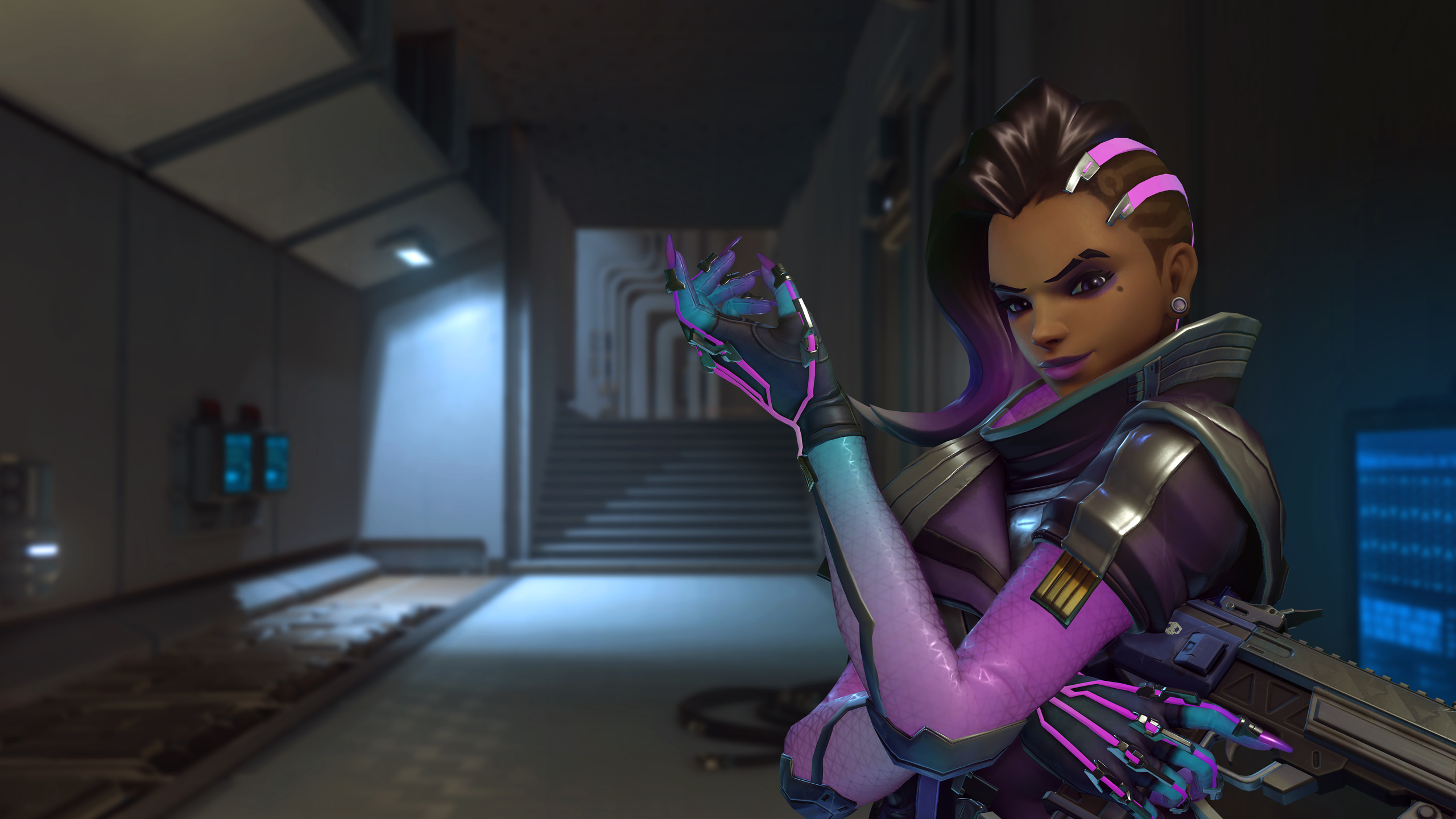 Overwatch - Sombra Minecraft Skin